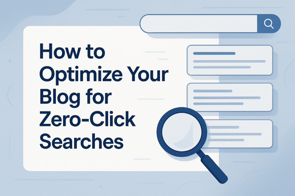 Optimize Your Blog for Zero-Click Searches